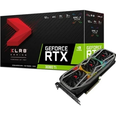 Image de PNY Carte graphique GeForce RTX ™ 3080 Ti 12 Go XLR8 Gaming Triple Fan REVEL EPIC X RGB