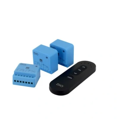 Image de DiO Connected Home Kit de 3 modules pour Volets avec télécommande à 5 canaux (433 MHz/Zigbee/BLE)
