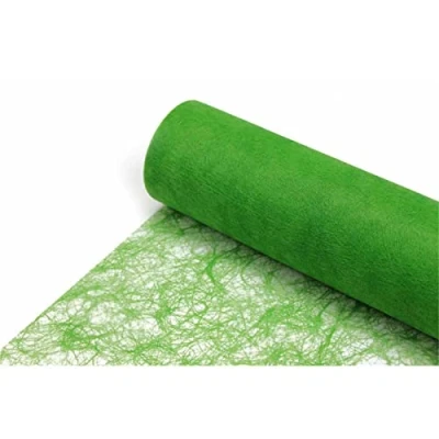 Image de Protinam Chemin de Table, Microfibres, Vert Pomme (6380), 5m