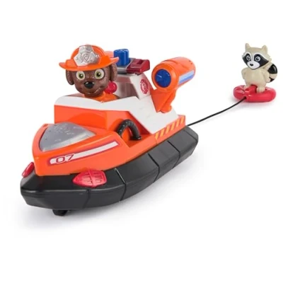 Image de Paw Patrol Pat Patrouille Véhicule Figurine Zuma Fire Rescue Mission Pompiers Voiture À Collectionner Bouée Sauvetage Jouet Enfant 3 Ans Et +