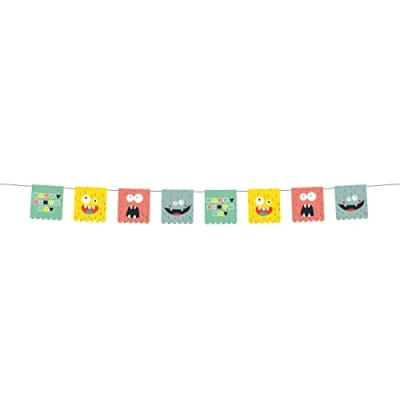 Image de Folat 68294 Ligne de drapeau Monster Bash 6 mètres, Multicolore