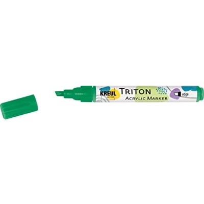 Image de Kreul Solo Goya Triton 17806 Marqueur acrylique permanent Vert Pointe biseautée 1 4 mm