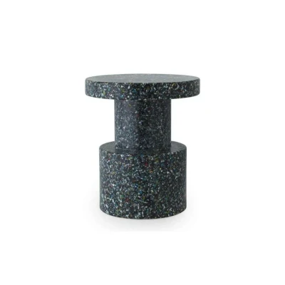 Image de Normann Copenhagen Tabouret Bit Noir multi