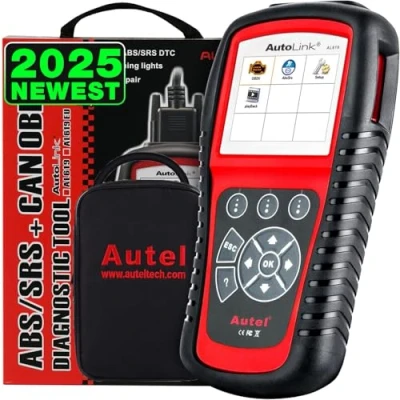 Image de Autel AutoLink AL619 2023, Plus Récent Scanner OBD2 ABS, SRS Airbag Scan Tool, Éteindre Feux Avertissement, Prêt à Tester, Version Avancée MaxiScan MS309/ AL519/ ML519/ ML619