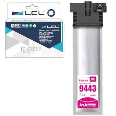 Image de LCL T9443 Magenta Haut rendement Cartouche d&#039;encre Compatible pour Epson Workforce Pro WF C5210 C5210DW C5290 C5290DW C5710 C5710DWF C5790 C5790DWF (1 Pack)
