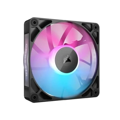 Image de CORSAIR iCUE Link RX120 RGB 120mm Ventilateur PWM Palier à Dôme Magnétique Simple Noir