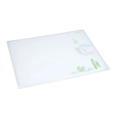 Image de &#039;Chemin de 43614 DURELLA Emotion &quot;Dauphin Transparent Sous main 40 x 53 cm motif dauphin