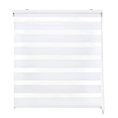 Image de Easydeco Store enrouleur Jour et nuit Blanc 135 x 250 cm
