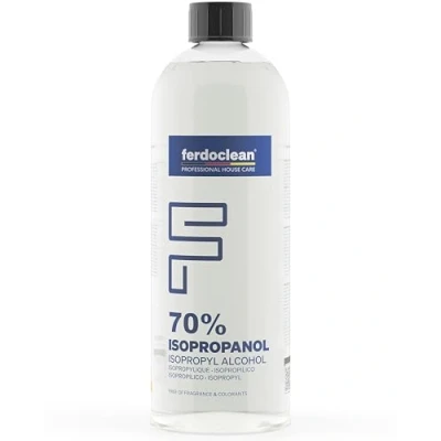 Image de 1L alcool isopropylique 70% solvant Nettoyant isopropanol 70 Dégraissant pour écran à ongles IPA 1000ml 2 propanol Fabriqué en Allemagne