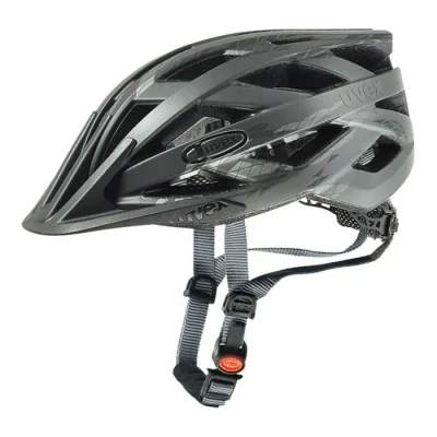 Image de uvex I Vo Cc Casque Polyvalent Léger pour Hommes et Femmes Réglage de la Taille Individuel à Compléter avec un Éclairage Led Black Smoke Matt 56 60 cm