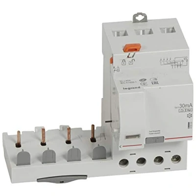 Image de Bloc différentiel adaptable DX3 4P 400V 40A typeF 30mA pour disj 1 module/pôle