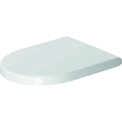 Image de Duravit Abattant WC Durastyle Basic, avec amortisseur de fermeture, Toilette en Uréa Duroplast