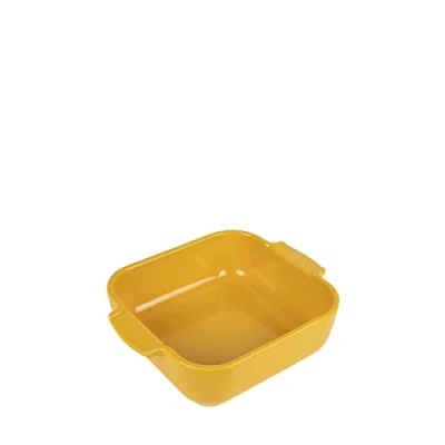 Image de Peugeot Plat à four carré Appolia 21 cm jaune safran