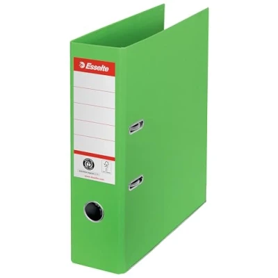 Image de Esselte Classeur A4 à Levier, 100% Carton Recyclé, Dos de 75 mm, 627567, Vert