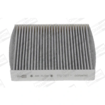 Image de CHAMPION CCF0475C Filtre d&#039;habitacle à charbon actif 211 200 35 RENAULT: Clio 4, Captur, V 3/5 portes, DACIA: Sandero 2, I