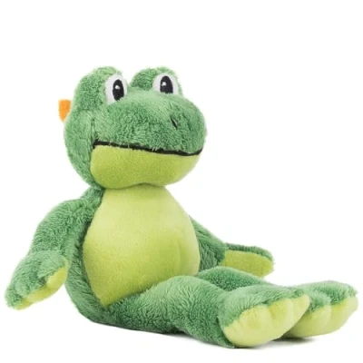 Image de Schaffer Knuddel mich! Grenoilles Charles Grenouille en Peluche, 5481, Vert, S 25 cm