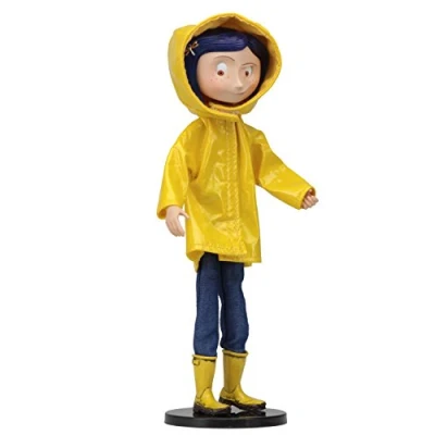 Image de Coraline jaune poupée de mode imperméable chiffre