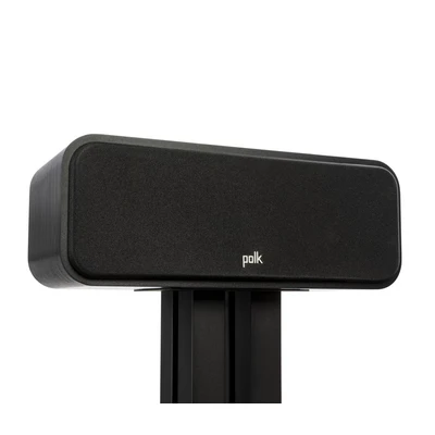 Image de Polk Audio Enceinte Centrale Signature Elite ES30, Fine et Haute résolution, certifiée Hi Res, Compatible Dolby Atmos DTS:X (pièce), Noir