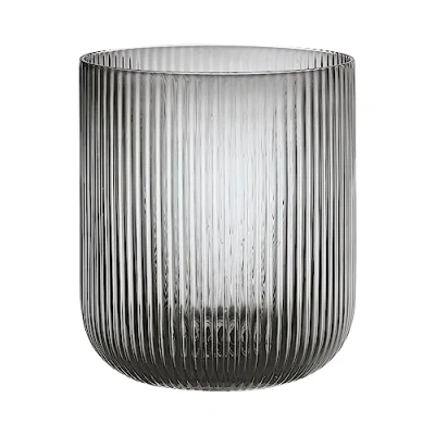 Image de blomus VEN Bougeoir Hurricane en Verre fumé Grand Format