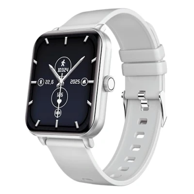 Image de Smartwatch myPhone Watch Classic 2 Silver grande batterie de 260 mah, une semaine d&#039;autonomie, appels Bluetooth, grand écran 1,85 pouces, robustesse IP65, plusieurs modes sportifs, application spéc