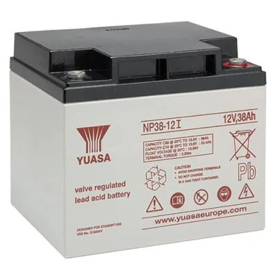 Image de YUASA BATTERIE NP38 12 (38ah V) pour tout type d&#039;applications.