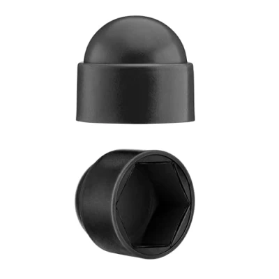 Image de EMFA capuchons de protection hexagonaux M8 pour clé 13 Noir 100 pcs.