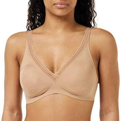 Image de Sloggi Adapt Twist Soutiengorge invisible, Femme, Taille: 75C. 80A C. 85A, Nostalgic brown