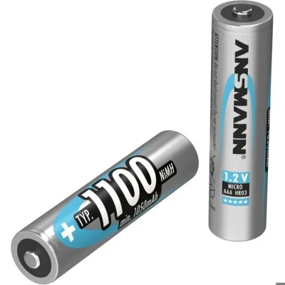 Image de Pile rechargeable LR3 (AAA) Ansmann maxE HR03 5035221 NiMH 1100 mAh 1.2 V 1 pc(s)