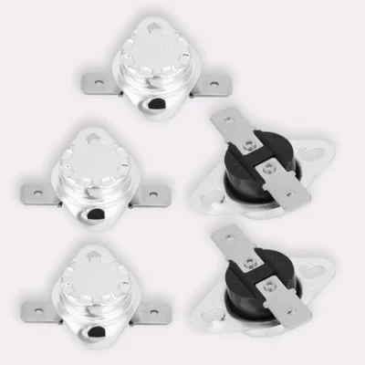 Image de KSD301 Thermostat 250 V 15A 5 pièces Interrupteur de Commande température normalement fermé(80 ℃)