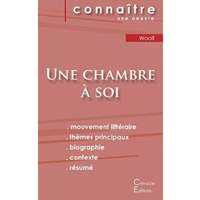 Image de Fiche de lecture Une chambre à soi Virginia Woolf (Analyse littéraire référence et résumé complet)