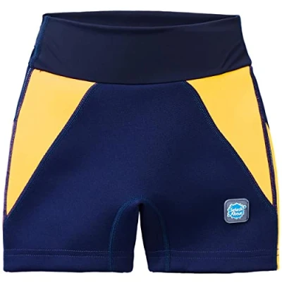Image de Splash About Le short d’incontinence pour enfants ‘Splash Jammers’, Bleu Marine/Jaune, 6 7 ans
