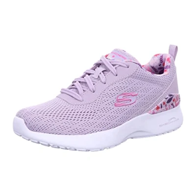 Image de Skechers Femme 149756 Lvmt Baskets, Bordure en Maille Lavande, 38.5 EU