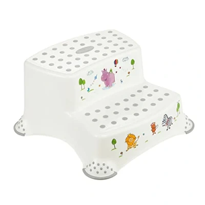 Image de OKT Hippo Tabouret Deux Étape Blanc