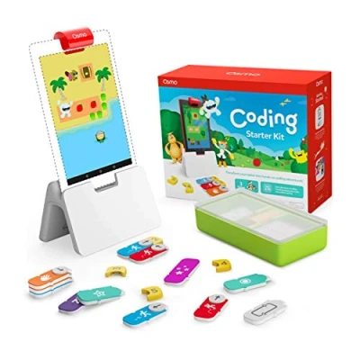 Image de Osmo Coding Coffret Complet pour Tablette Fire 3 jeux éducatifs interactifs Base incluse