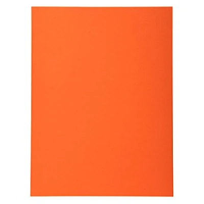 Image de Exacompta Réf. 420207E Paquet de 50 chemises semi rigides Forever® 170 g/m2 100% recyclées et certifiées Ange Bleu dimensions 24 x 32 cm pour format A4 couleur orange