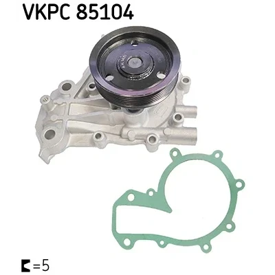 Image de SKF VKPC 85104 Pompe à eau OPEL: Insignia A 3/5 portes, Sports Tourer, Zafira C Tourer