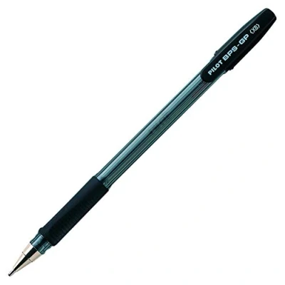 Image de PILOT 14574 Stylo bille BPS GP écriture large 1 mm encre Douce Corps Translucide Grip Préhension Rechargeable