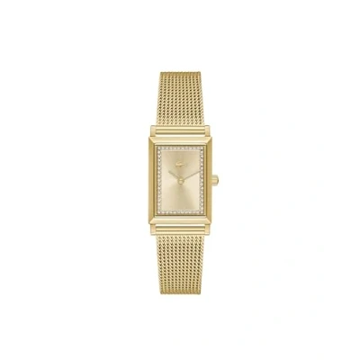 Image de Lacoste Montre À Mouvement Quartz Deux Aiguilles pour Femme Collection Catherine avec Bracelet Milanais en Acier Inoxydable doré 2001315