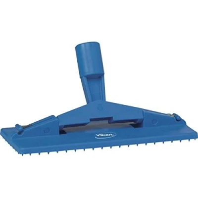 Image de Vikan Hygiène Porte tampon Modèle à manche Polypropylène Bleu