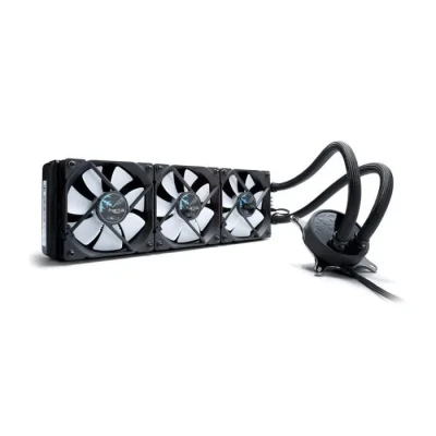 Image de Fractal Design Celsius S36 360 mm Radiator Silent Liquid CPU Cooler PWM Intelligent Controls 3X Dynamic X2 GP 12 120Mm Fans Included 1/4&quot; Fitting Blackout