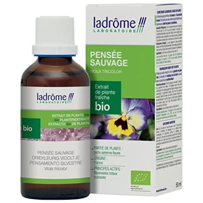 Image de Ladrôme Pensée sauvage bio Extrait de Plantes Fraîches
