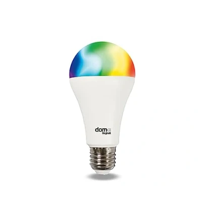 Image de Beghelli Ampoule LED E27 Alexa Smart GOCCIA 11W RGB CCT WiFi, Application Compatible, Réglage des Couleurs et de la Lumière Chaude/Froide, Commande Vocale pour Google Assistant, 1 Unité, Blanc