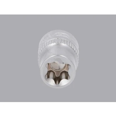 Image de KS TOOLS 911.4320 Clé à douille DIN3120, ISO1174 E12 Acier chrome vanadium Profilé en E, Torx extérieur moleté