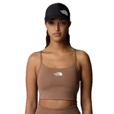 Image de The North Face W FLEX Brassières de sport à maintien léger, Femme, Taille: 36/38, Latte