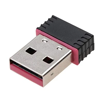 Image de Clé WiFi Dongle, 2.4GHz 300Mbps Mini Adaptateur Réseau sans Fil Haut Débit USB 2.0 Compatible avec Vista/XP / 2000/7 Linux.