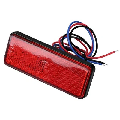 Image de feu Antibrouillard Arriere,reparation stop,Feu Stop Moto,Polaris 700 Edge Snowmobile Taillight Lens,Feu Arriere Moto,Feux Led,Lumière De Frein Queue Moto,12V 2.4W Moto Universelle Scoot
