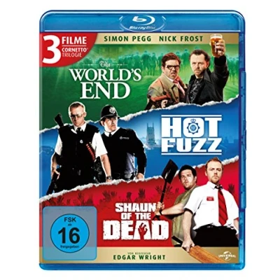 Image de Cornetto Trilogie: The World&#039;s End/Hot Fuzz/. [Blu Ray] [Import]