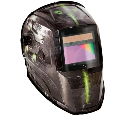 Image de GYS Masque de soudage LCD INVADER 11 True Color teinte 3/11 champ vision 100x49mm assombrissement auto 0,50ms classe optique 1/1/1/1 pour MMA, TIG, MIG/MAG