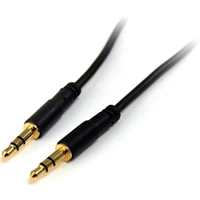 Image de StarTech.com Câble jack audio de 3,5 mm Cordon stéréo auxiliaire mince 3 m M/M (MU10MMS)