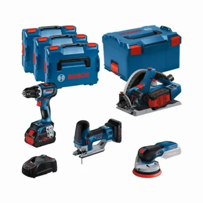 Image de COMBO KIT 4 OUTILS 18V: GSR 18V 90 C +GKT 52 GC +GST 155 SC+ GEX 125